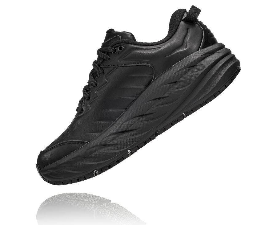 Hoka One One Koşu Ayakkabısı Kadın Siyah - Bondi Sr - WB6801935